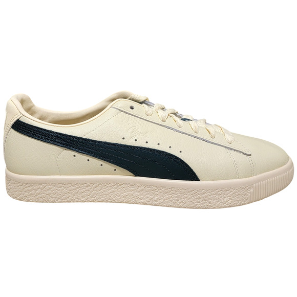 Puma Men Clyde Players Lane Sneakers Size US 9 Creamy Vanilla Dark Myrtle main image 4